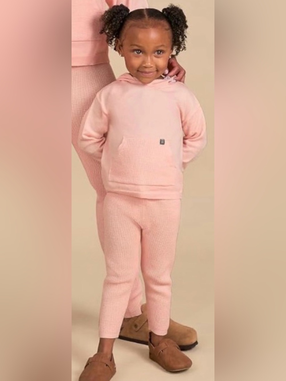 Modern Moments By Gerber 2 Pc Baby Girls Pastel Pink Lounge Set 12 Months NWT